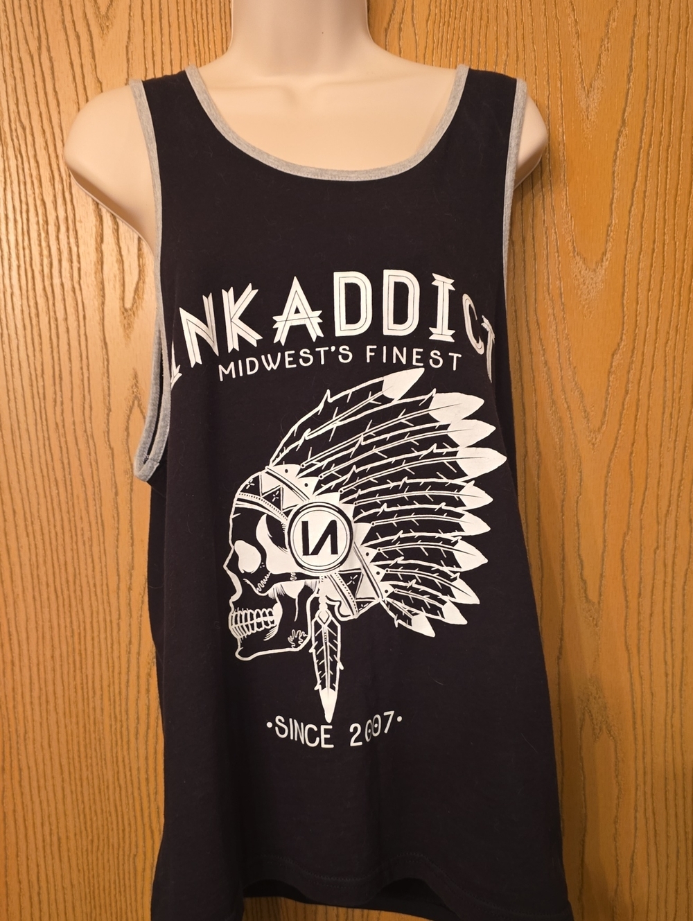 Ink Addict Graphic Tank Top